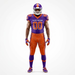 Tenues d'entraînement de football personnalisées en tissu mélangé polyester pour équipes scolaires de football en gros - Product Image 2