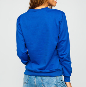Sweat-shirts pour femmes de qualité supérieure, mode féminine, filles, style simple et décontracté, manches longues, vêtements streetwear, vêtements de sport - Product Image 4
