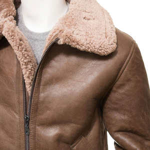 Veste en cuir véritable 100% pour homme, design élégant et tendance, imperméable, respirante, prix bas, vente flash, neuve - Product Image 5