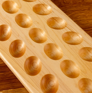 ถาดไม้ทรงกลมสำหรับใส่ไข่ ถาดเสิร์ฟไข่ดาว ราคาประหยัด - Product Image 5