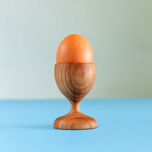 Wooden Natural Finished <b>Egg</b> Cup Holder Stand High Quality <b>Eco</b>-Friendly Space-Saving Customizable Size Color Elegant Home decor - Product Image 1