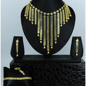 Jewelry Supplies Women Indian Jewellery Rhodium Plated Dubai <b>Bridal</b> <b>Wedding</b> Jewelry Set Wholesale Copper Dubai Earrings - Product Image 3