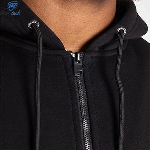 Custom Printed Men Tracksuit Set Full Zip Jacket Pants Breathable 100% Cotton Streetwear Athletic Sportswear for Gym Training - Product Image 5