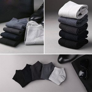 Super Stretch Cycling <b>Men's</b> Bamboo Fiber Tear-resistant Breathable Casual <b>Socks</b> Ultra-thin Coolest <b>Man</b> <b>Socks</b> Business <b>Dress</b> - Product Image 4