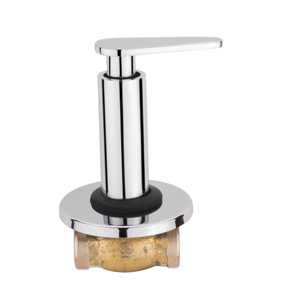 Grifo de latón cromado oculto para lavadora, montado en la pared, con control de agua fría y caliente para lavabo y ducha - Product Image 3