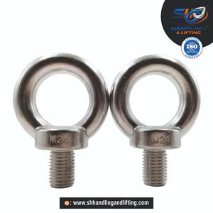 Boulon à œil rond en acier au carbone DIN 580 pour équipement de levage lourd, matériel industriel et applications de quincaillerie générale - Product Image 5