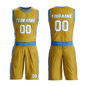 Best Quality Basketball Uniform Sports Custom Made 100% Polyester New Design Basketball Uniform Sets for Online Sale - Product Image 4