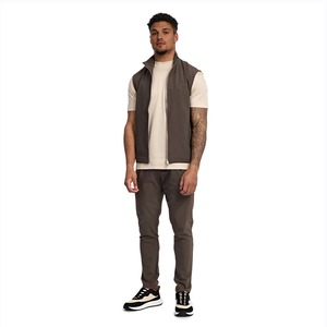 Chaleco de Invierno para Hombre de Alta Calidad con Cierre, Spandex/Poliéster, Ligero, Antiarrugas, Secado Rápido, Reversible, Multibolsillos - Product Image 4