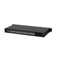 Servidor Serial de Montaje en Rack con Función Modbus, Convertidor de Dispositivos Seriales de 32 Puertos Compatible con RS485, Ethernet y USB