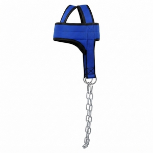 Premium Cowhide Weight Lifting Neck <b>Training</b> <b>Head</b> Harness Custom Logo Non Slip Design Professional Fitness Equipment - Product Image 6