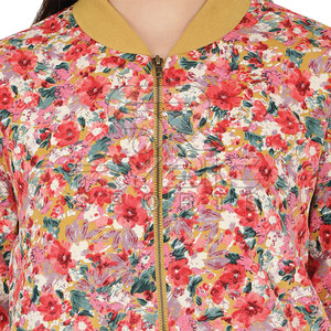 Essential Women Printing Varsity <b>Jackets</b> Soft High Quality Apparel For Daily Street Inspired Looks In Reasonable Price - Product Image 6