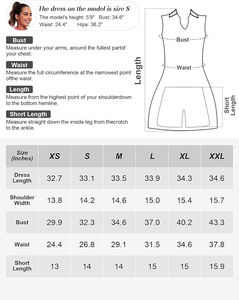 Vestido de tenis personalizado para mujer con cremallera frontal, sin mangas, 2 en 1, vestido deportivo con sujetador incorporado y pantalones cortos, vestido atlético para golf y bádminton. - Product Image 6