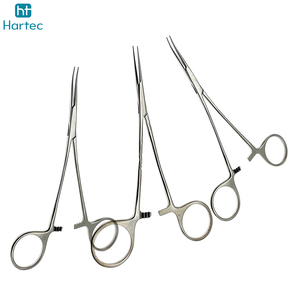 Meilleur produit : Set de pinces chirurgicales 16 cm en acier inoxydable, type moustiquaire, avec système de verrouillage à cliquet, pour utilisation en bloc opératoire - Product Image 3