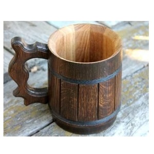 Offre Spéciale : Tasse en Bois Sculptée à la Main – Vaisselle Naturelle pour Café, Thé, Bière et Utilisation en Extérieur – Disponible en Gros - Product Image 3