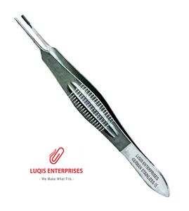 Pinzas de Blefaroplastia Delicadas Tipo Dientes Marrones, Instrumento Quirúrgico de Acero Inoxidable, Pinzas Médicas de Precisión - Product Image 4