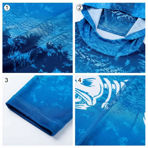 Factory Custom Wholesale <b>Men's</b> Fishing <b>Shirts</b> High Quality UPF50+ <b>Men's</b> Fishing <b>Shirts</b> For <b>Men</b> - Product Image 6