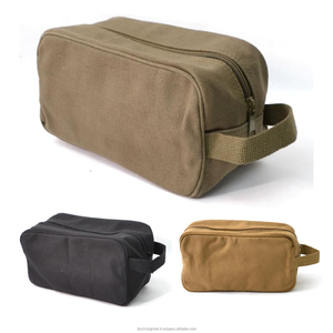 Portable Travel <b>Makeup</b> Bag Zipper Cosmetic <b>Case</b> Toiletry Pouch Wholesale Supplier from Vietnam - Product Image 2