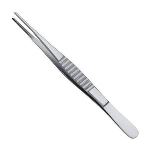 Pince chirurgicale manuelle droite TC DeBakey, forceps à pouce, 15 cm, pince vasculaire atraumatique, pointe de 1,5 mm, en acier inoxydable - Product Image 4