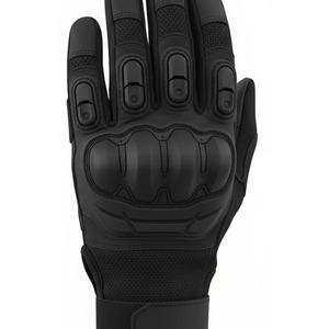 ถุงมือมอเตอร์ไซค์หนังสำหรับนักขี่แบบสั่งทำขายส่ง ถุงมือแข่งรถ OEM พร้อมเสริมความแข็งแรงบริเวณข้อนิ้ว - Product Image 3