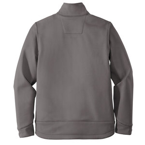 Chaqueta Softshell para Hombre Color Oliva con Bloques de Color, Cortavientos, Cuello Alto, Cierre de Cremallera, Estilo Casual para Otoño - Product Image 5