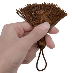 Borlas de Hilo Metálico al por Mayor con Marca Privada, Venta Directa de Fábrica, Accesorios de Vestimenta, Borlas de Hilo Metálico - Product Image 5