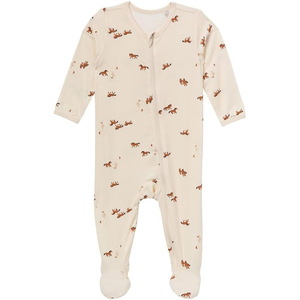 Traje de bebé con dibujos de animales, camiseta de manga corta, pantalones cortos con cintura elástica, 2 piezas, verano - Product Image 3
