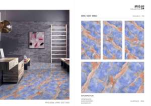 Azulejos de porcelana de la mejor calidad, superficie Iris, 60x120cm, 600x1200mm, tamaño 24x48, para decoración elegante de paredes y suelos interiores. - Product Image 4