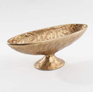 Frutero de Metal Dorado Hecho a Mano, Ecológico, Personalizable, con Diseño de Mariposa, Fruteros de Lujo para Dulces, Chocolates y Dátiles - Product Image 2