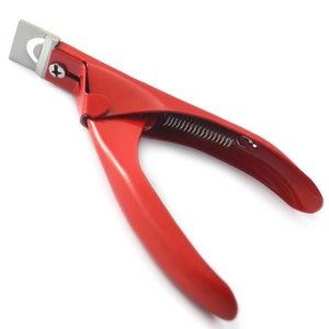 Coupe-ongles pour chiens et chats de couleur rouge, ciseaux pour ongles de pattes, outil de toilettage pour animaux de compagnie en acier inoxydable - Product Image 1