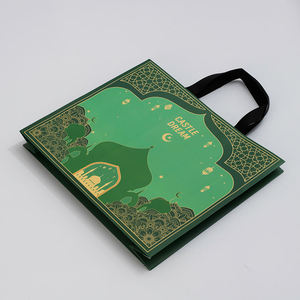 Bolsa de Regalo de Papel Blanco Premium con Asa de Listón, Bolsa de Compras con Logotipo Personalizado Impreso, Proveedor Mayorista - Product Image 1