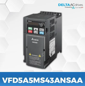 Delta MS300 VFD5A5MS43ANSAA Three Phase 380~480V 2.2KW Compact VFD Inverter - Product Image 2