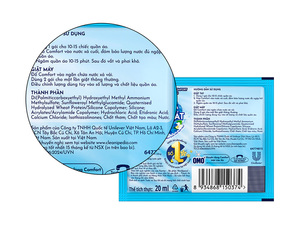 Concentré Comfort Rinse Sunrise 20ml, 2 sachets x 150 paquets - Product Image 3