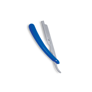 Navajas de afeitar rectas de barbero con mango de plástico, plegables, de una sola hoja, nuevo estilo, proveedor de navajas de acero inoxidable - Product Image 2