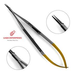 Portaagujas Spencer de Carburo de Tungsteno con Bloqueo, Mandíbula de 0,76 mm, Instrumento Quirúrgico - Product Image 1