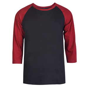 Custom Logo Printed Mens <b>Baseball</b> Shirts Contrast Color Raglan Sleeve Team Uniform Jersey T Shirt Blank Sportswear Top for Men - Product Image 3