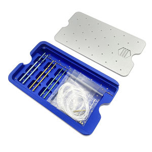 Azicon's Threaded Suture Anchor System Lateral Sutures with <b>Crimp</b> Orthopedic Instruments Rotator Cuff Soft Tissue Repair Tool - Product Image 1