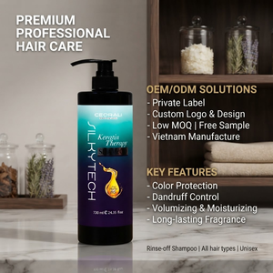 Shampooing pour cheveux en marque privée, formule nettoyante en profondeur, non irritante, pour tous types de cheveux - Product Image 1