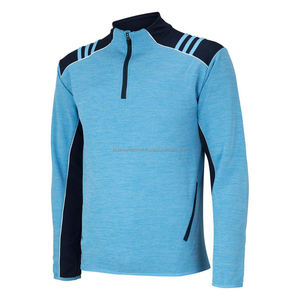 Unisex GAA Training Half Zip Tops Chaquetas de calentamiento de alta calidad para colores personalizados de pista y campo - Product Image 2