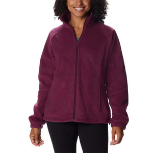 Chaqueta Impermeable de Invierno para Mujer, con Capucha, para Deportes al Aire Libre, con Cierre de Cremallera con Logotipo y Diseño Sólido - Product Image 1
