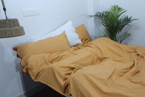 Parure de lit en coton et bois de santal, style moderne pour hôtel, literie de luxe pour la décoration de chambre, tailles queen et king. - Product Image 3