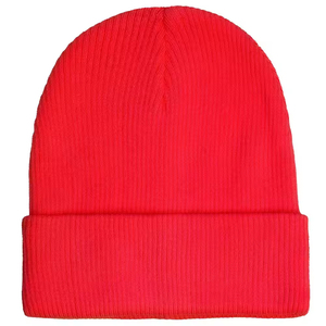 Pakistan Manufacture Jacquard Cuff Wool Knit Beanie Cap Winter Hat For Men Women Character Breathable Comfortable Wholesale - Product Image 6