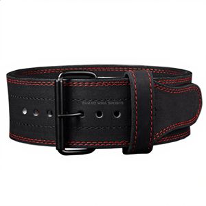 Cinturón de Levantamiento de Pesas para Entrenamiento en Gimnasio, Cinturón de Soporte de Fuerza con Logotipo Personalizado, Tamaño y Color por BURAQ MMA SPORTS - Product Image 2