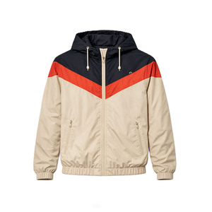 Chaquetas para Hombre, Cortavientos con Capucha y Bloques de Color, Resistentes al Agua, Ligeras, para Exteriores, con Logotipo Personalizado, Suministro Directo de Fábrica - Product Image 5