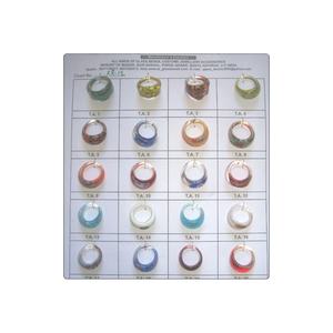 ลูกปัดแก้วคริสตัลแบบเหลี่ยมเพชรพลอยลูกปัดวัสดุแก้วแบบหลวมพร้อมส่ง - Product Image 1