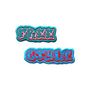 Parche de tela de lona de PVC ecológico de alta calidad personalizado, bordado, termoadhesivo o para coser, modelo MAKRAH SPORTS - Product Image 1