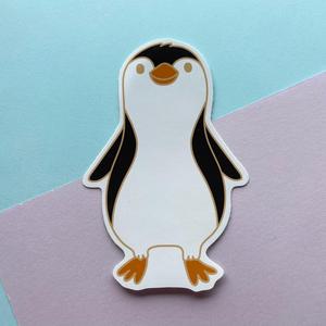 Pegatinas de Vinilo Personalizadas con Diseño de Pingüino, Resistentes al Agua, con Acabado Brillante Suave, para Regalos Promocionales - Product Image 6