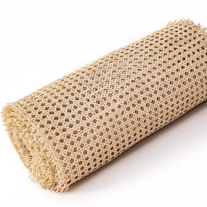 Natural Rattan <b>Cane</b> Webbing Roll Open Weave Hexagonal Pattern for <b>Chair</b> Repair Furniture Cabinet Door Decorative Panel - Product Image 1