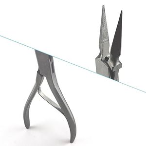 Pinces manuelles réutilisables pour l'extraction d'éclats, en acier inoxydable, pour usage chirurgical et de laboratoire, certifiées CE ISO - Product Image 3