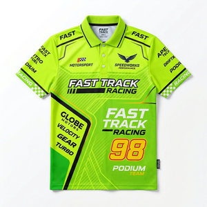 เสื้อโปโลสำหรับปั่นจักรยานเสือภูเขา Downhill Polo Mountain Bike Motorcycle Cycling Jersey Crssmax Ciclismo เสื้อผ้าผู้ชาย MTB T Shirt DH MX Pit Crew Polo - Product Image 3