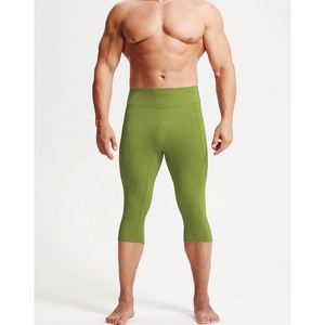 Top Ranking Mens Stretch Sweatpants Legging Slim Solid Color Gym Pants Jogger Reflect Running Training Jogging Pants Man - Product Image 3